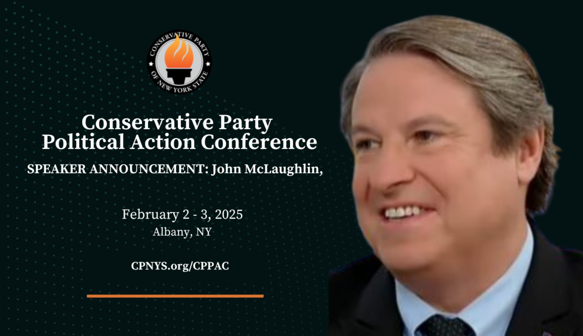 Conservative Party Political Action Conference- Renowned Pollster John McLaughlin